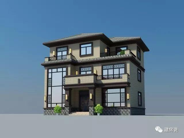 美呆了，新中式別墅效果圖片大全，勝過歐式風格