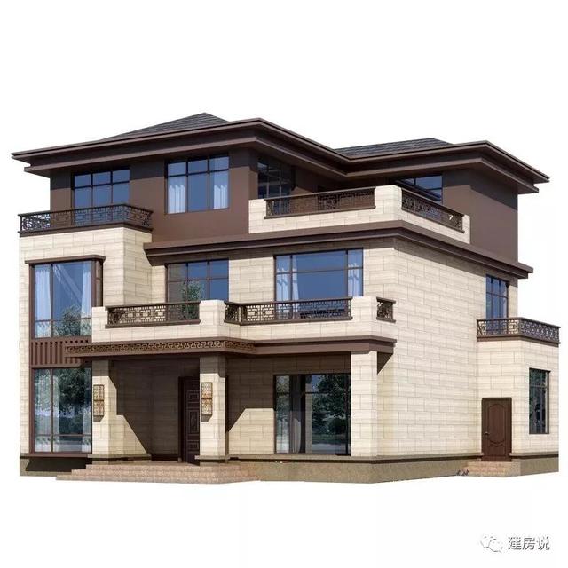 美呆了，新中式別墅效果圖片大全，勝過歐式風格