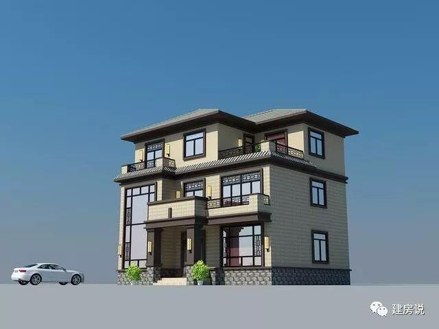 美呆了，新中式別墅效果圖片大全，勝過歐式風格