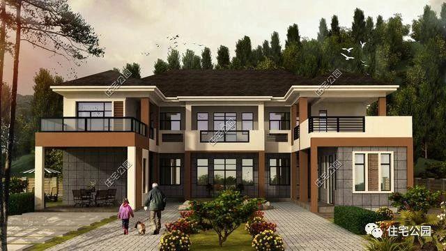 6套現代風格樓房設計圖，80后喜歡的風格