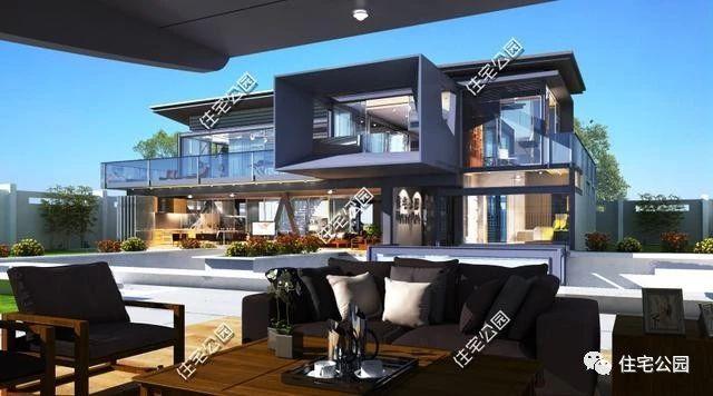 6套現代風格樓房設計圖，80后喜歡的風格