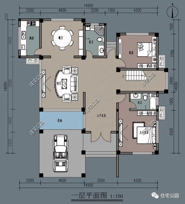 6套現代風格樓房設計圖，80后喜歡的風格