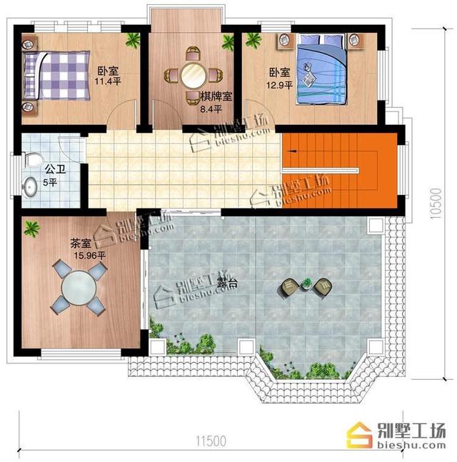 25萬自建農(nóng)村三層樓房圖，占地120平左右