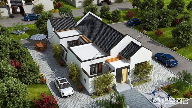 10X25米的帶庭院自建中式合院設計方案如何做？