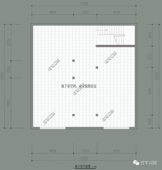 10套帶地下室別墅設計方案圖，地下室要或成標配