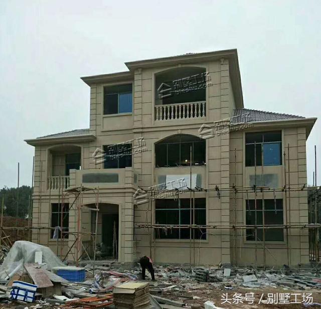 裝配式別墅建筑來了，附施工全程圖