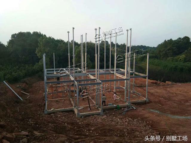 裝配式別墅建筑來了，附施工全程圖