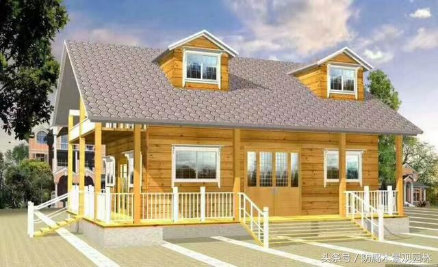 木屋別墅實(shí)景照片和效果圖展示，喜歡的來(lái)欣賞下