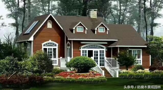 木屋別墅實(shí)景照片和效果圖展示，喜歡的來(lái)欣賞下