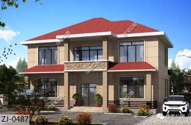 10套新中式房屋設計方案，帶戶型圖