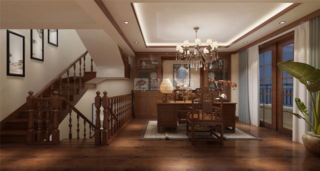 260平米中式別墅裝修效果圖，大氣