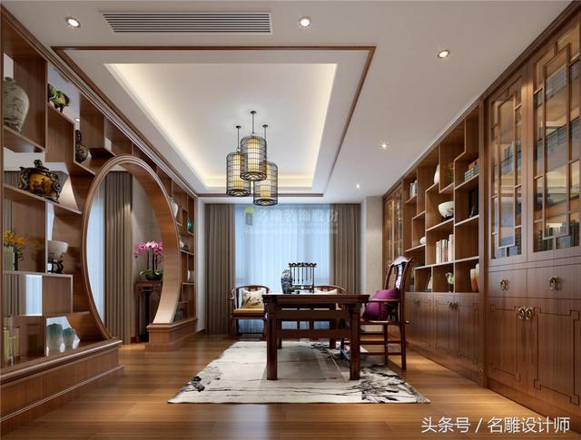 中國風別墅裝修案例實拍，就是這么有范