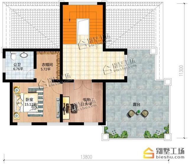 挑空客廳有檔次30萬自建農(nóng)村三層樓房設(shè)計(jì)圖