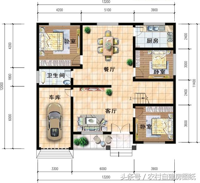 3款一層農(nóng)村自建房，帶車庫(kù)和閣樓，比別墅都好看