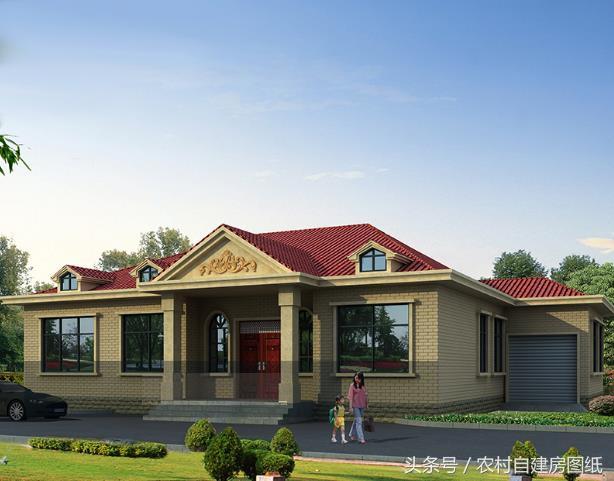 3款一層農(nóng)村自建房，帶車庫(kù)和閣樓，比別墅都好看