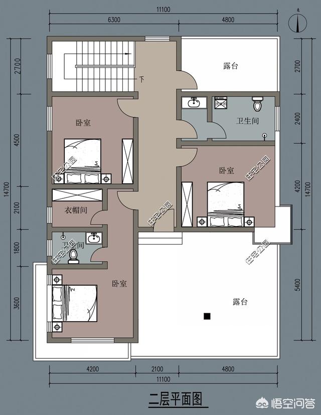 寬11米深15米的宅基地怎么做別墅設計好？