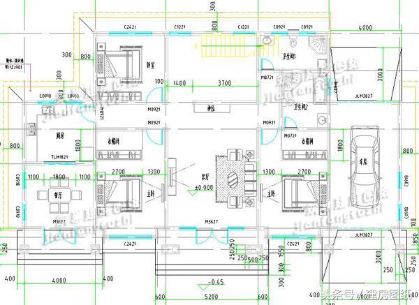 2款帶神位的農村自建房（方案圖+外觀效果圖）
