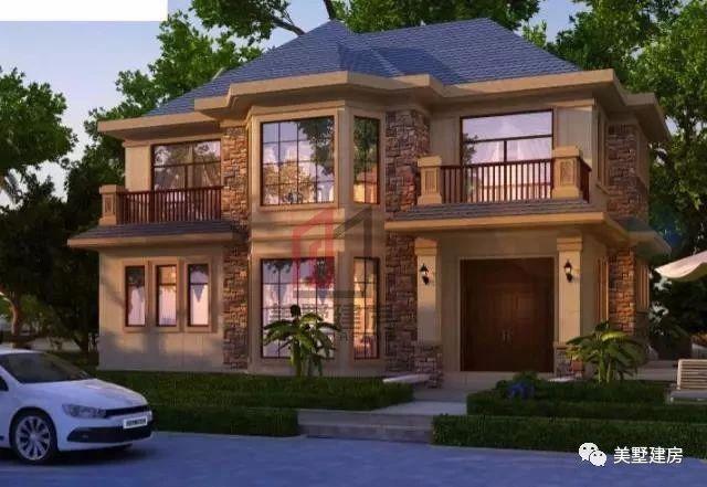 3款挑空客廳的二層小樓房設計圖，款款漂亮