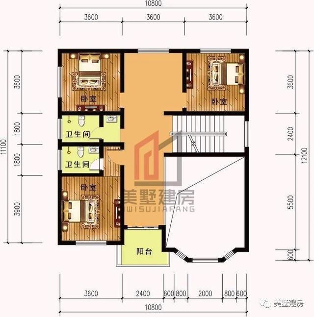 3款挑空客廳的二層小樓房設計圖，款款漂亮