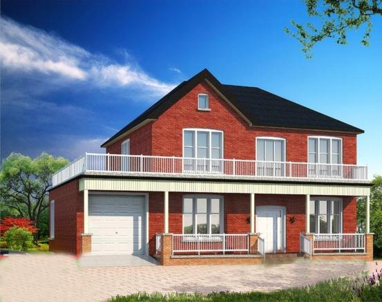 五套經(jīng)典農(nóng)村兩層小樓房設(shè)計，包工頭說20萬建主體