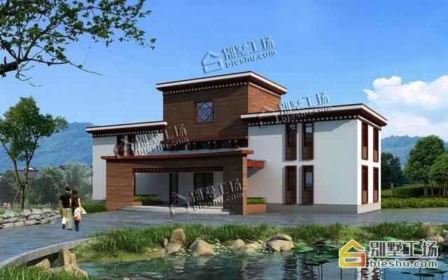 農村二層特色民宿設計圖，喜歡民宿方案的看看