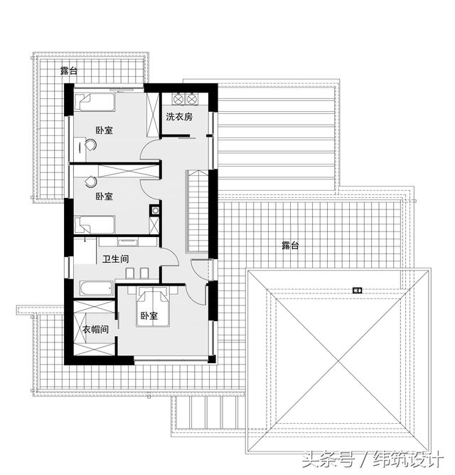 現(xiàn)代一層半小別墅設計圖，這款自建房深受歡迎