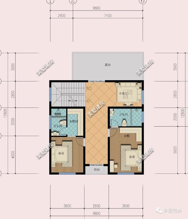 4款漂亮的三層豪宅設計圖，自建房最好的選擇！