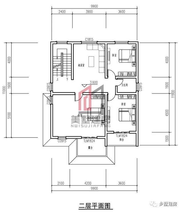 4款漂亮的三層豪宅設計圖，自建房最好的選擇！