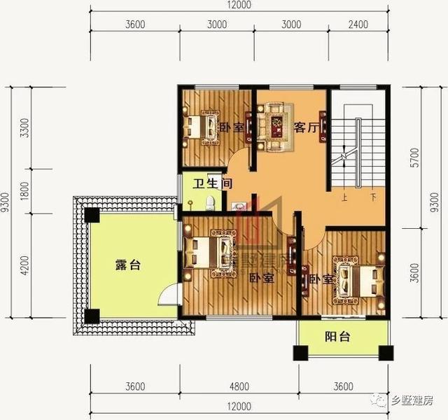 4款漂亮的三層豪宅設計圖，自建房最好的選擇！