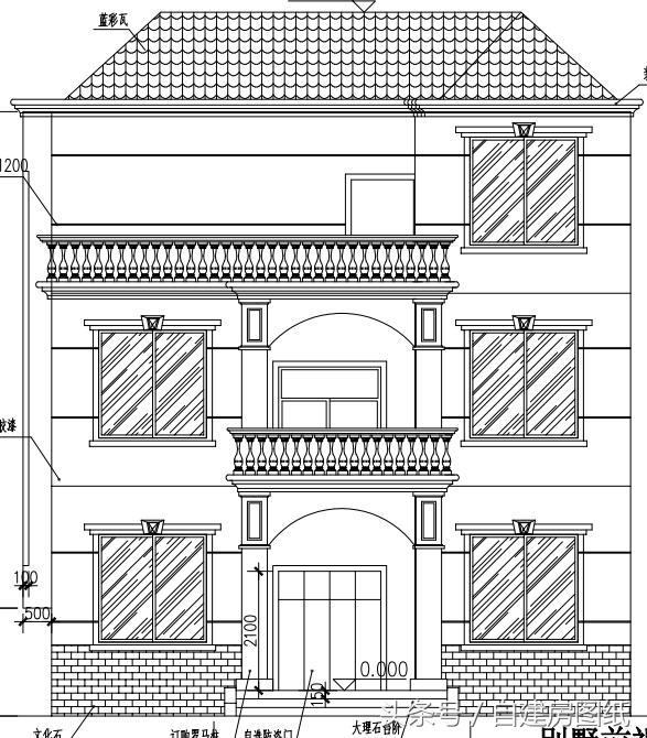 教你怎么看懂自建房建筑施工圖？