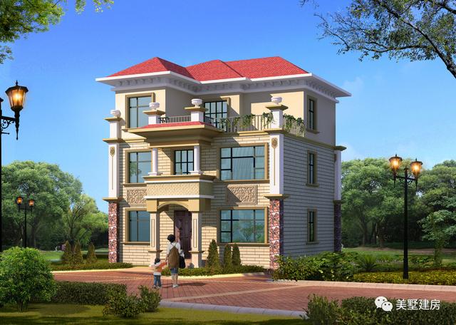 3款農村三間自建樓房設計方案，村長看了都點贊