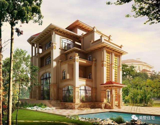 30套高端大氣的豪宅效果圖，貧窮限制了我的想象力