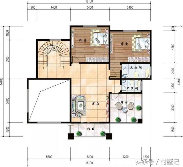 2棟高端三層豪宅設計圖，附方案和建成實景圖