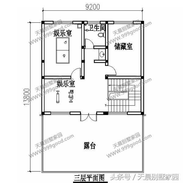 6款10米面寬別墅設計圖，顏值和實用性兼顧