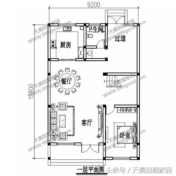 6款10米面寬別墅設計圖，顏值和實用性兼顧