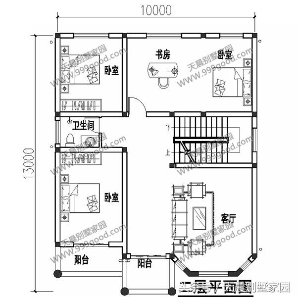 6款10米面寬別墅設計圖，顏值和實用性兼顧