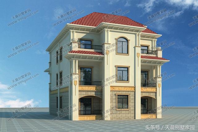 6款10米面寬別墅設計圖，顏值和實用性兼顧