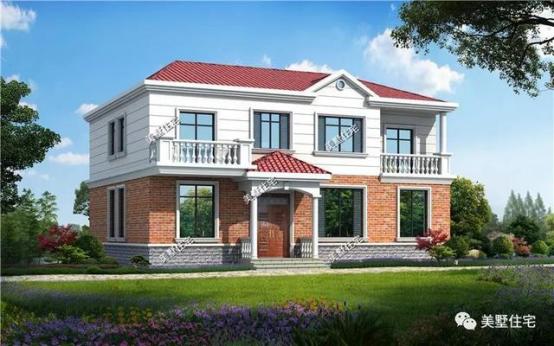 25款經(jīng)濟(jì)實(shí)用的兩層樓房設(shè)計(jì)圖，攢夠錢就回老家建