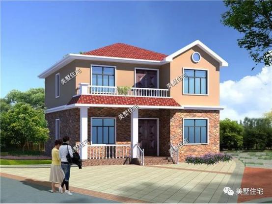 25款經(jīng)濟(jì)實(shí)用的兩層樓房設(shè)計(jì)圖，攢夠錢就回老家建