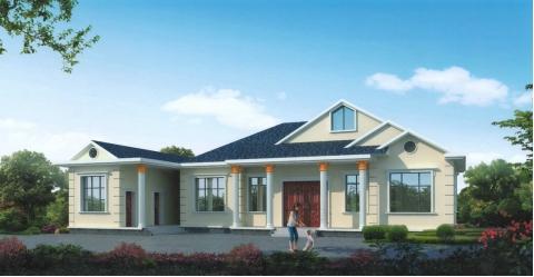 8套農村一層建房別墅圖，比比哪款更好看