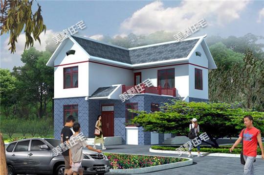 幾款2層中式農村自建房設計效果圖，中國風最經典