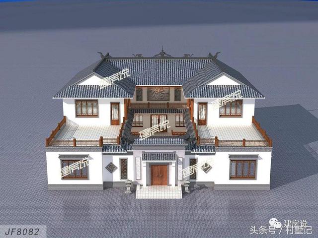 看完這套四合院別墅設(shè)計(jì)方案圖，誰(shuí)還敢說(shuō)歐式別墅漂亮