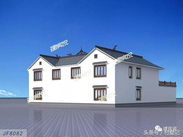 看完這套四合院別墅設(shè)計(jì)方案圖，誰(shuí)還敢說(shuō)歐式別墅漂亮