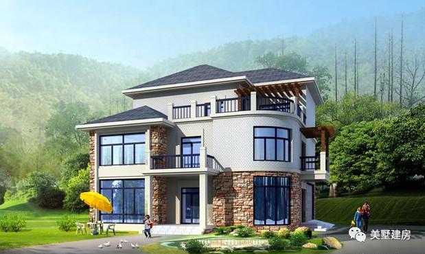 農村自建房效果圖與實景圖的對比，真的很像！