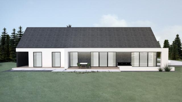 200平一層現代別墅設計圖，時尚、超前