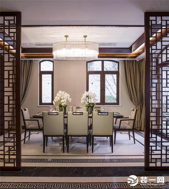 340平古麗古氣新中式風格別墅裝修效果圖