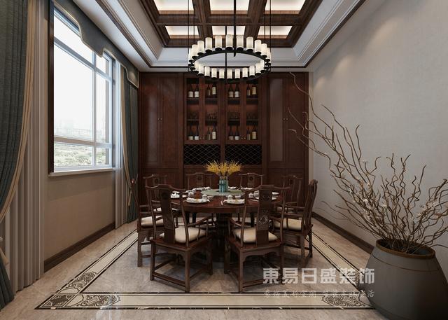 500平中式風格別墅裝修實拍圖，大氣，上檔次