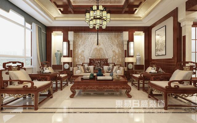 500平中式風格別墅裝修實拍圖，大氣，上檔次