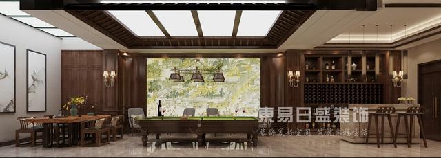 500平中式風格別墅裝修實拍圖，大氣，上檔次