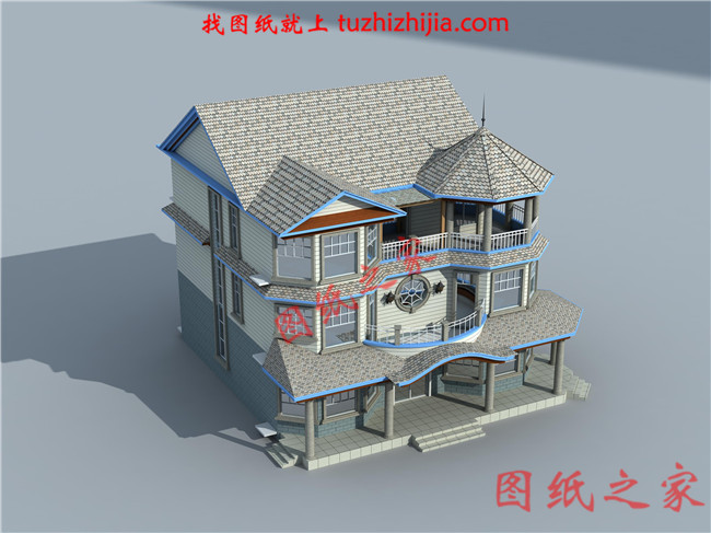 三層新農村住宅房屋設計圖,溫馨美觀的戶型